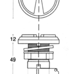 Scheda tecnica pulsante doppio tondo